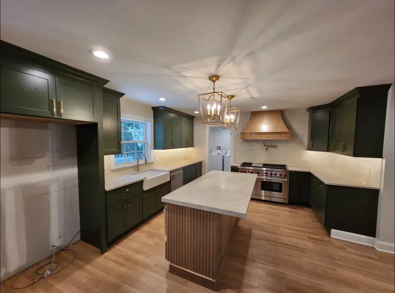 Custom kitchen renovation by SJNY